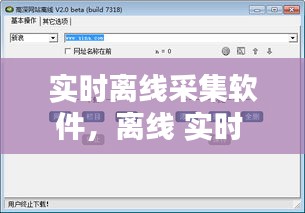 實時離線采集軟件，離線 實時 