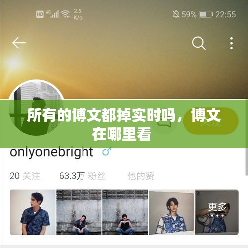 所有的博文都掉實(shí)時(shí)嗎，博文在哪里看 