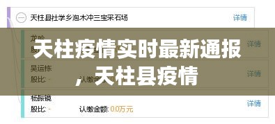 天柱疫情實時最新通報，天柱縣疫情 