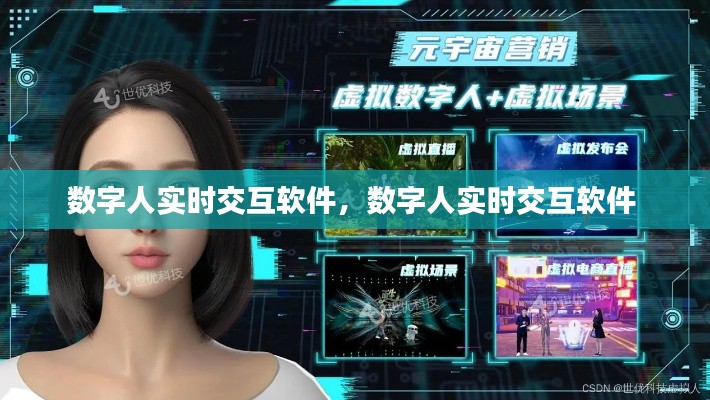 數(shù)字人實(shí)時(shí)交互軟件，數(shù)字人實(shí)時(shí)交互軟件 