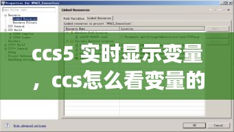ccs5 實時顯示變量，ccs怎么看變量的值 