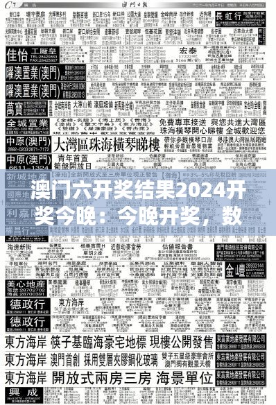澳門六開獎結果2024開獎今晚：今晚開獎，數(shù)字的神秘面紗