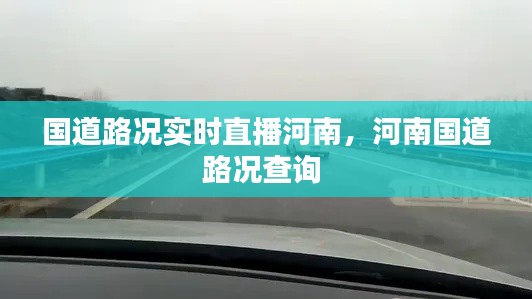 國道路況實時直播河南，河南國道路況查詢 