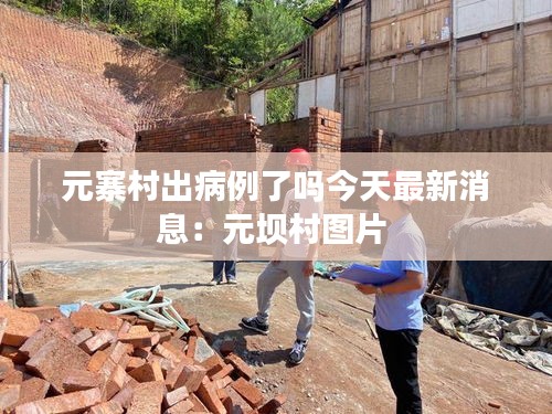 元寨村出病例了嗎今天最新消息：元壩村圖片 