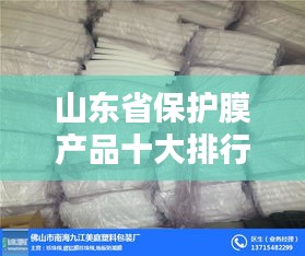 山東省保護(hù)膜產(chǎn)品十大排行榜揭曉！