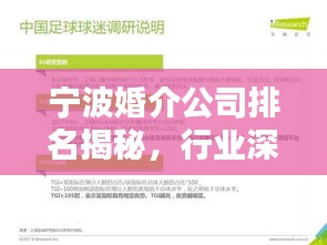 寧波婚介公司排名揭秘，行業(yè)深度解析報(bào)告出爐！