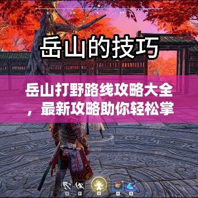 岳山打野路線(xiàn)攻略大全，最新攻略助你輕松掌握！