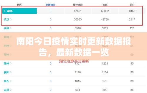 南陽今日疫情實時更新數(shù)據(jù)報告，最新數(shù)據(jù)一覽