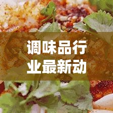 調(diào)味品行業(yè)最新動態(tài)，今日熱點一網(wǎng)打盡！