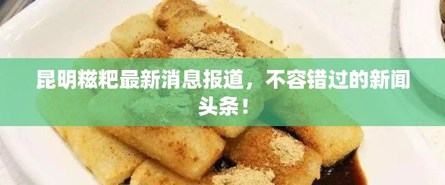 昆明糍粑最新消息報(bào)道，不容錯(cuò)過的新聞?lì)^條！