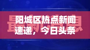 陽城區(qū)熱點(diǎn)新聞速遞，今日頭條最新消息匯總